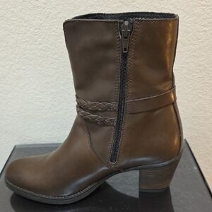 Umberto Raffini Dark Brown Heeled Boots